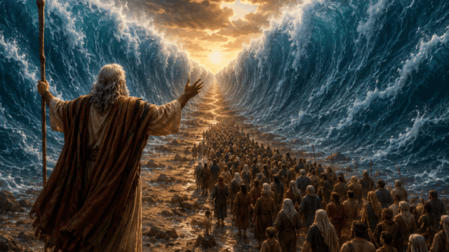 Moses Parts the Red Sea Moses Parts the Red Sea