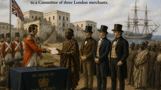 Gold Coast Settlements Returned to London Merchants (1830)